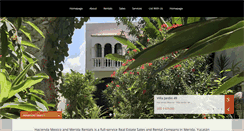 Desktop Screenshot of haciendamexico.com