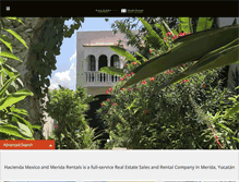 Tablet Screenshot of haciendamexico.com